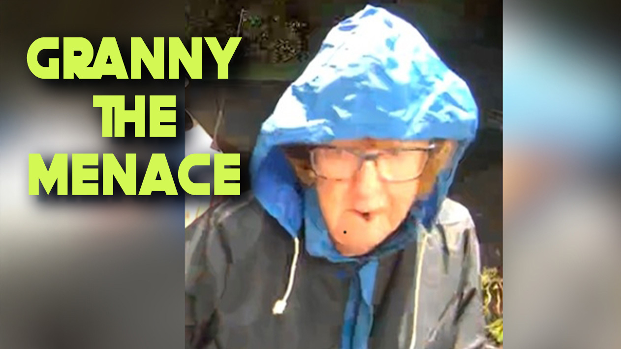 Hooded Granny Douses Cars In Paint Stripper Before Leaving A Stinky Surprise