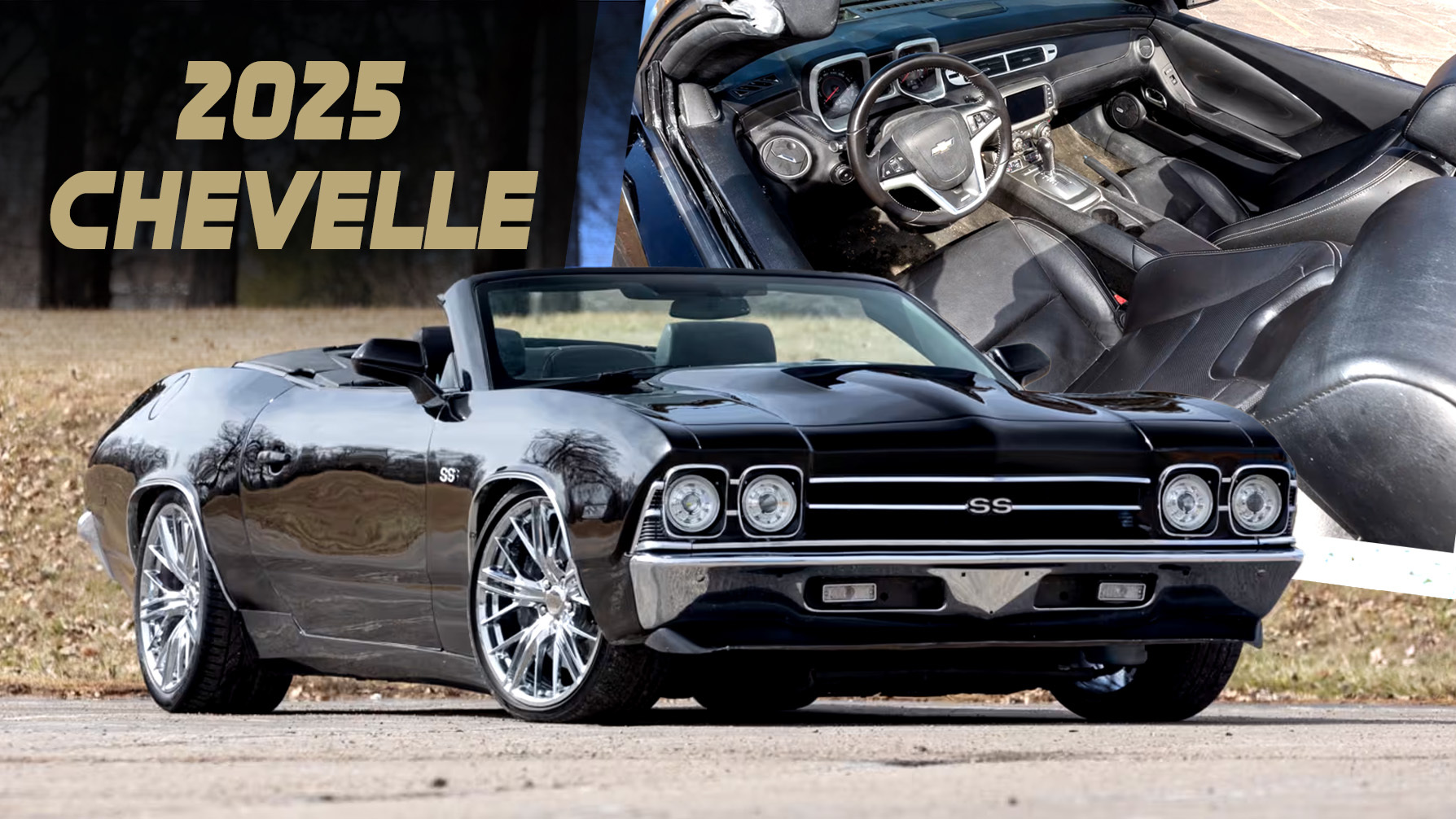 New Age Camaro Reborn As A ’69 Chevelle SS